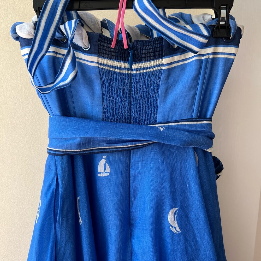 Zimmermann High Tide Eyelet Maxi Dress size 0 - Picture 4 of 15